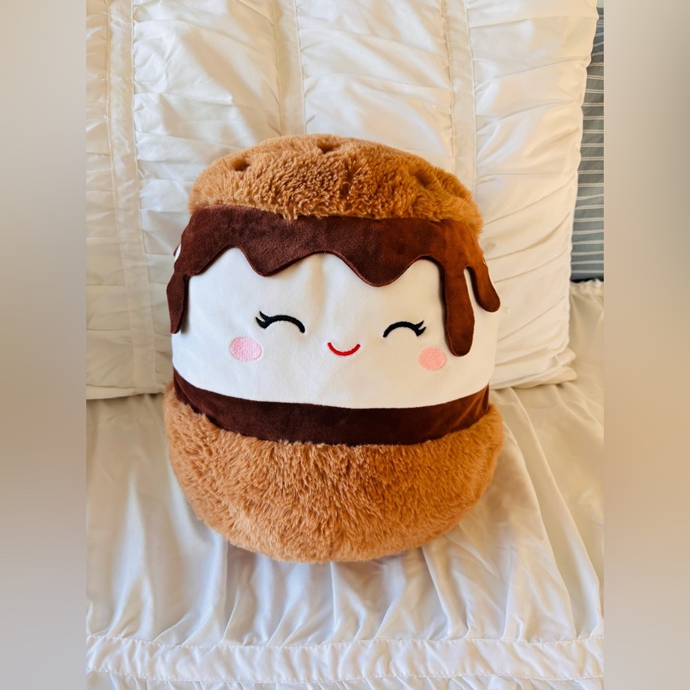 12 inch Squishmallow - Carmelita the S’more